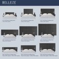 thumbnail image 4 of Upholstered Wall Panels Headboards - Pack of 4 Panels, Grey (Each Panel 38" x 11.5"), 4 of 7