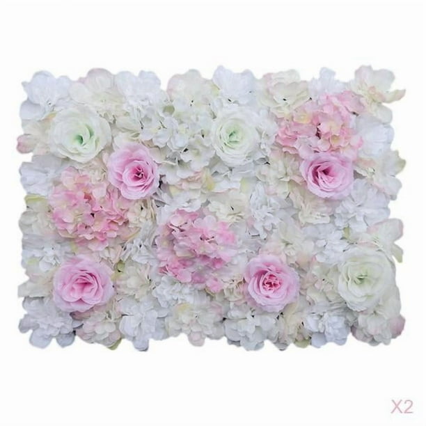 Conjunto de 2 Flores Artificial, Caja de Flores Rosas Artificiales de Decoración para Bricolaje, , de