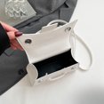 thumbnail image 4 of Mujer mujer lindo hombro bolso mini bolso cruzado cita magnética fecha blanca, 4 of 9