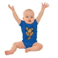 thumbnail image 3 of Funny Garfield Cartoon Scratching Cat Romper Boys or Girls Infant Baby Brisco Brands 6M, 3 of 5