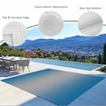 thumbnail image 4 of Fsddascl Blue Grey Ombre Outdoor Rug for Patio/Deck/Porch, Non-Slip Large Area Rug 4 x 6 Ft, Gradient Contemporary Abstract Art Indoor Outdoor Rugs Washable Area Rugs, Reversible Camping Rug Carpet, 4 of 5