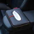 thumbnail image 5 of Car Visor Tissue Holder, Car Tissue Holder, Perfect Solid Color Car Tissue Box, Tissue case Holder(Black Red), 5 of 5