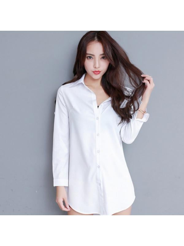 button down plus size shirts