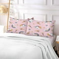 thumbnail image 5 of Coolnut Magic Wand Unicorn Pillowcase Standard Size, Super Soft Pillow Shams Covers, Plush Cozy Pillow Cases with Zipper, 20" X 26"（72） Home Decor Gifts, 5 of 6