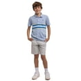 thumbnail image 2 of U.S. Polo Assn. Boys Chest Stripe Jersey Polo Shirt, Sizes 4-18, 2 of 5