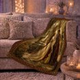thumbnail image 6 of Medieval Couple in Moonlit Ruins, Romantic Vintage Castle Garden Scene for Fantasy Readers, Anniversary Gift, Soft Flannel Blanket for Bedroom, Storybook Home Decor, 6 of 9