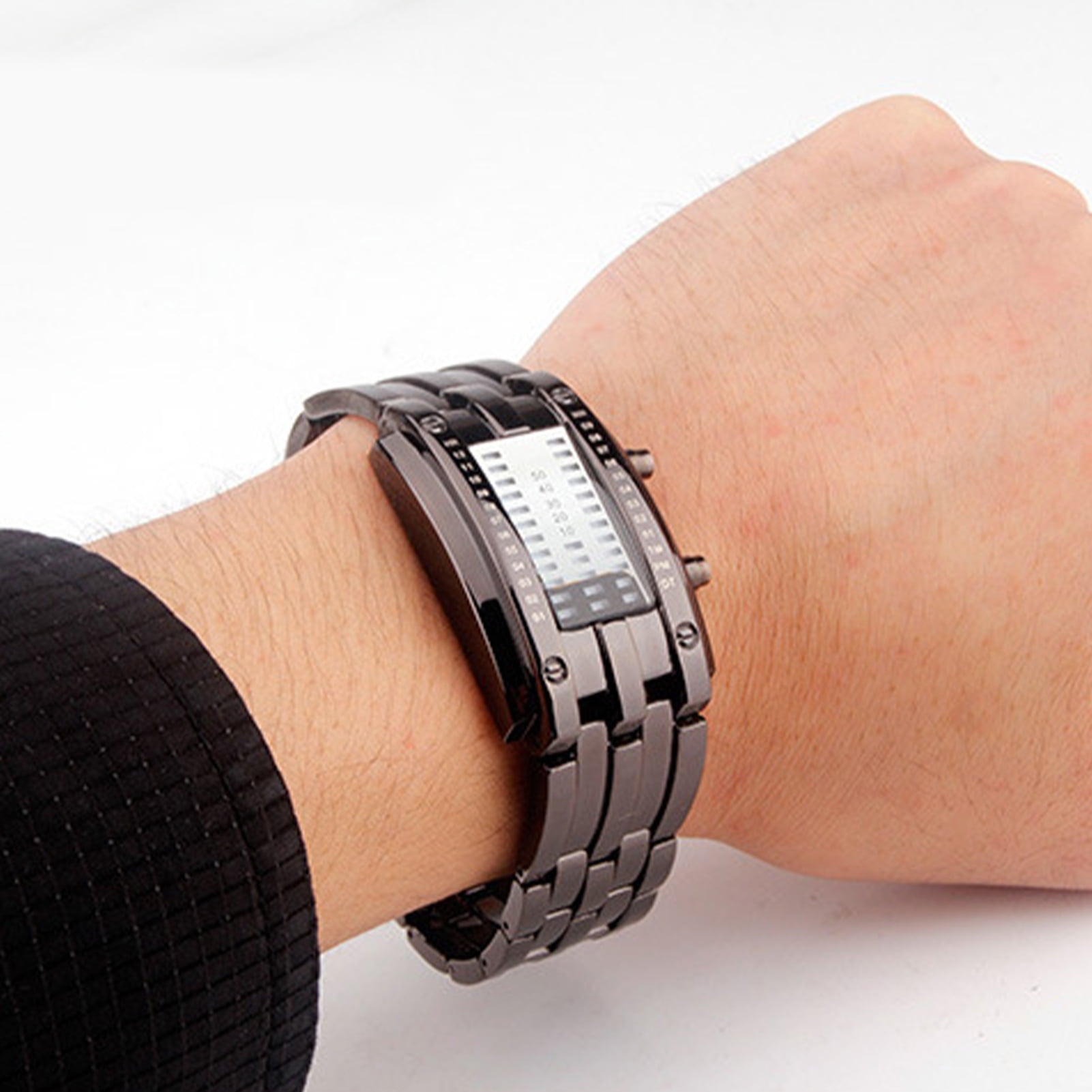 Mirror led watch outlet