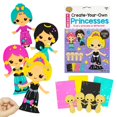 thumbnail image 1 of Kit de manualidades Foam Art Crafts VKPI con dibujos animados de princesas para niños mayores de 4 años, 1 of 6