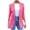 Hot Pink, variant on Lindreshi Winter Coats for Women Plus Size Clearance Womens Ladies Solid Turn Down Collar Jacket Long Sleeve Coat Outerwear