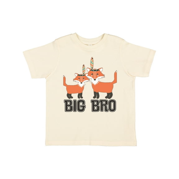 Inktastic Boy Fox Brother Announcement Boys Toddler T-Shirt