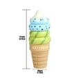 thumbnail image 2 of Partheme Novelty Toys 1 Counts Play House Toys Magnetic Chocolate Strawberry Ice cream Toy Gifts For Children Brown Multicolor, 2 of 4