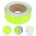 thumbnail image 3 of Shisuyan Night Fluorescent Tape Reflective Safety Warning Tapes Yellow Pvc 1Pcs 2Inx984In, 3 of 8