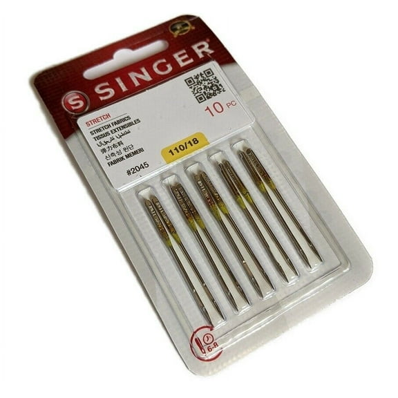 Singer Stretch 2045 Sewing Machine Needles Size 110/18