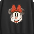 thumbnail image 2 of Disney - Patchwork Minnie Mouse - Women's Oversized Fleece Crew Sweatshirt, 2 of 3