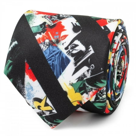 DC Batman Chaos Stripe Men's Tie