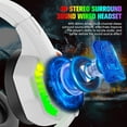 thumbnail image 4 of Ajazz Over-Ear Gaming Headset with Mic, White, 4 of 9