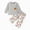 H555-Light Gray, variant on TOWED22 Infant Halloween Outfit Toddler Baby Girl Boy Pumpkin Embroidery Long Sleeve Sweatshirt Pants Clothes Fall Winter,Light Gray,3-6 M