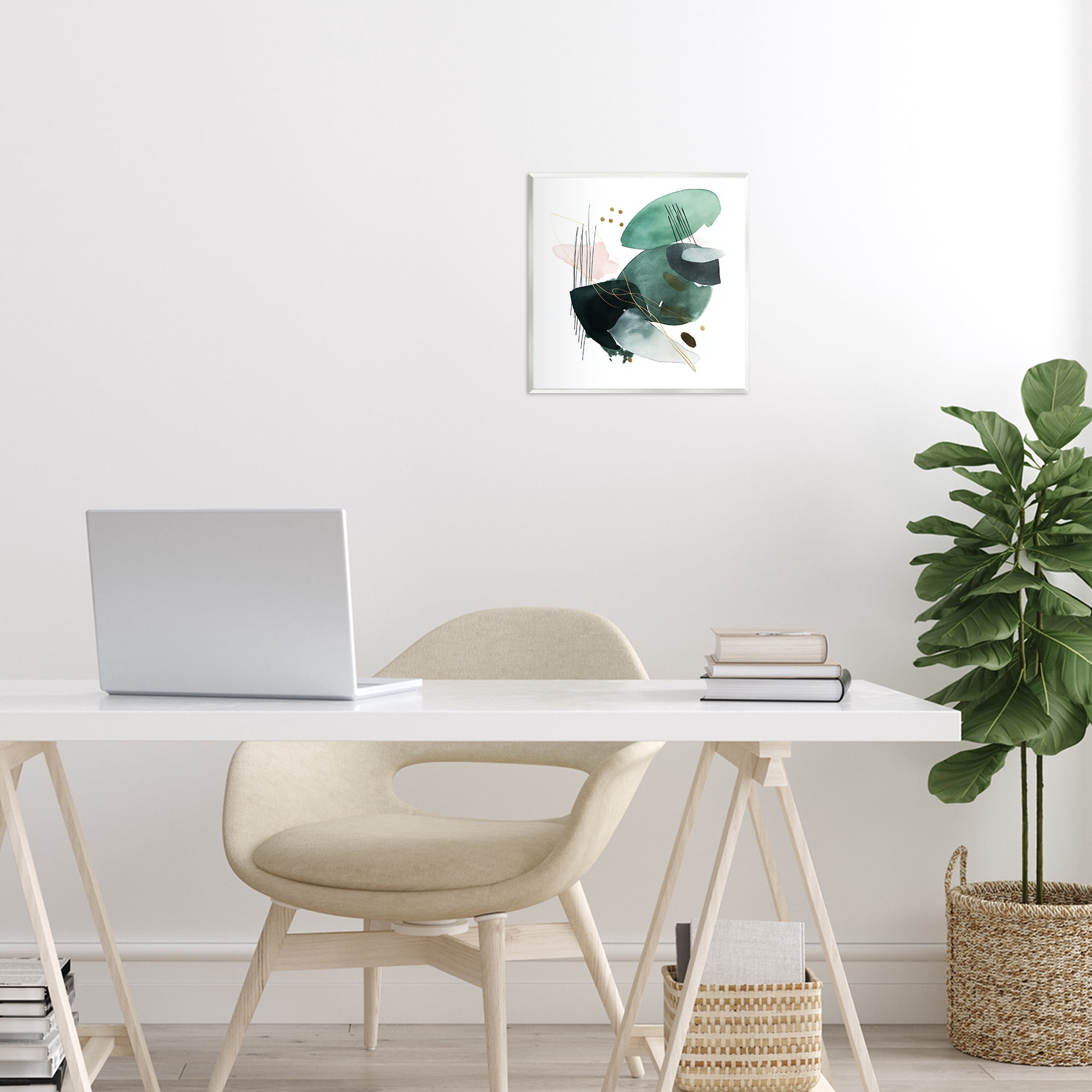 Stupell Industries Verdant Horizon Shapes Wall Plaque Art, design by Svetlana Aleynikova
