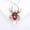 Red, variant on Fnochy Halloween Decorations Crystal Rhinestone, Spider Fashion Pin Brooch Creative Women Jewelry Accessory for Women - Green