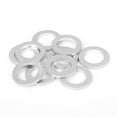 thumbnail image 5 of 10pcs Durable M14 Silver Tone Oil Drain Plug Gasket Replacement for Yamaha DPWM14.223-10, 5 of 5