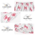 thumbnail image 3 of Women's Silk Pajama Shorts Cute Bow Pajama Shorts Women's Casual Pajama Shorts with Pockets, 3 of 6