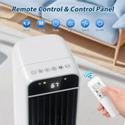 LifePlus Evaporative Air Cooler Tower Fan Portable Air Conditioners Indoor 3-in-1 Humidifier 41.5