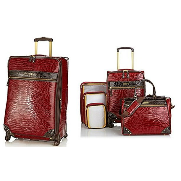 Samantha Brown - 6-piece Classic Luggage Set - 28 Upright, 21 Upright ...