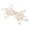 Shrimp powder Bee white, variant on lanema Butterfly Shape Cheongsam Button Decorative Knot Buttons Sewing Fasteners