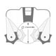 thumbnail image 4 of Advancent Organizador de tornillos de alta resistencia, estante de almacenamiento para el baño y el hogar, escoba, Clip para ahorrar espacio, Almacenamiento y organización del hogar, 4 of 6
