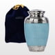 thumbnail image 1 of Urna Trupoint Memorials, azul claro, 25 x 15 cm, grande, para adultos, 1 of 6