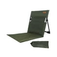 thumbnail image 1 of Almencla Chaise de Plage avec Soutien Dorsal, Chaise de Sol de Plage, Siège Coussin de Gradins Portable Vert, 1 of 8