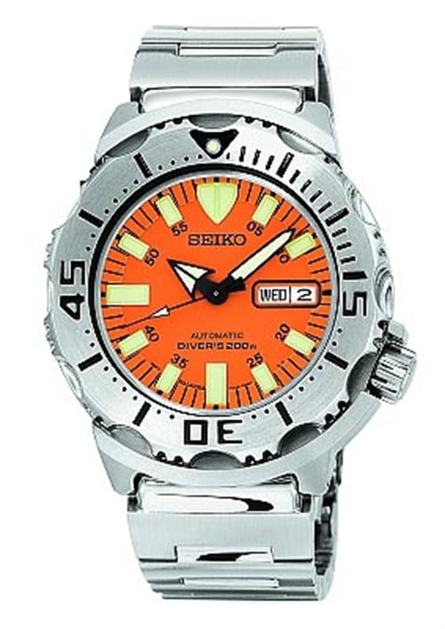 Seiko Men's Automatic Orange Monster Watch - Walmart.com