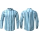 thumbnail image 4 of Camisa juvenil de manga larga delgada con solapa casual estampada de primavera y otoño para hombres Pompotops oipoqjl25899, 4 of 9