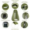 IOCOCEE Portable Outdoor Shower Tent, Pop Up Privacy Tent, UPF 50+ Sun