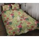 thumbnail image 1 of Juego de Cama Colcha Tema Verde Grulla Japonesa, 1 of 5