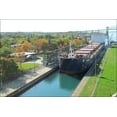 thumbnail image 1 of 24"x36" Gallery Poster, SAULT STE. MARIE, Michigan soo locks MacArthur Lock, 1 of 1
