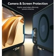 thumbnail image 5 of Magnetic for iPhone 12 Case Compatible with MagSafe, [16FT Drop Protection] Shockproof iPhone 12 Phone Case for MagSafe Wallet Sleeve, Magnetic Car Holder, Magnetic Charger, Alpine Green, 5 of 6
