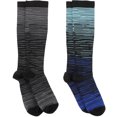 thumbnail image 2 of KAKOWELY 2 pares de medias de fútbol para adultos y hombres, calcetines deportivos para pantorrillas, artículos deportivos, 2 of 5