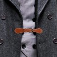 thumbnail image 4 of 2pcs Pu Leather Toggle Buttons For Coat Collar Closure Coat Collar Buttons Toggle Buttons Cardigan Buckle= Clothes Closure Buttons Coat Buttons, 4 of 9