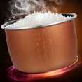 thumbnail image 3 of Raindrops Stainless Steel Rice Cooker Inner Pot 1 Set Wear Resistance 4L for Hotel and Dormitory Use, 3 of 6