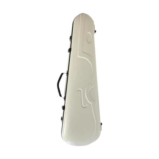 Esquirla Sac de Transport Léger pour Violon pour Débutant Porte-Instrument à Cordes Blanc