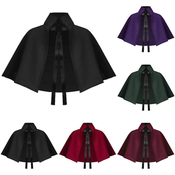 HOWPAY Halloween Capes For Adults Thin Hooded Cloak Cape Unisex Spring Fall Role Play Cosplay Outfit For Stage Performance Party Halloween Costumes One Size