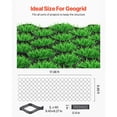 thumbnail image 5 of KFFKFF 2-Inch Deep Gravel Grid, 17.06 x 8.86 FT / 5200 x 2700 mm, Supports 1880 LBS Per Sq ft, Permeable Ground Stabilizer for Driveways, Gardens, Patios, Walkways, and RV Parking, 5 of 9