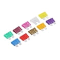 thumbnail image 2 of Assortiment de fusibles automobiles de taille moyenne, 80 pièces, pour voiture, bateau, camping-car, moto, 2 of 4