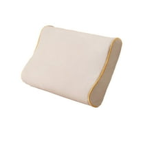 Matoen Replacement Pillow Case for Contour Pillow, Zippered Pillow Cover for Memory Foam Neck Pillow, Soft Cotton Pillow Protector for Neck Cervical Pillow & Latex Pillow, 15.7"x23.6"