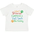 thumbnail image 3 of Inktastic Vet Tech Veterinary Technician Like Mommy Boys or Girls Baby T-Shirt, 3 of 5