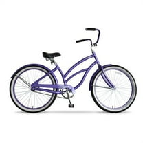 26" Hyper Bicycles Women's Beach Cruiser Bike for Adults, Purple