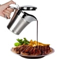 thumbnail image 1 of QualitChoice Pichet à Sauce en Acier Inoxydable Pot à Huile Camping en Plein Air Pot à Sauce Isolé Thermiquement avec Couvercle Rabattable pour Cuisines Buffet Pot à Sauce, 1 of 1