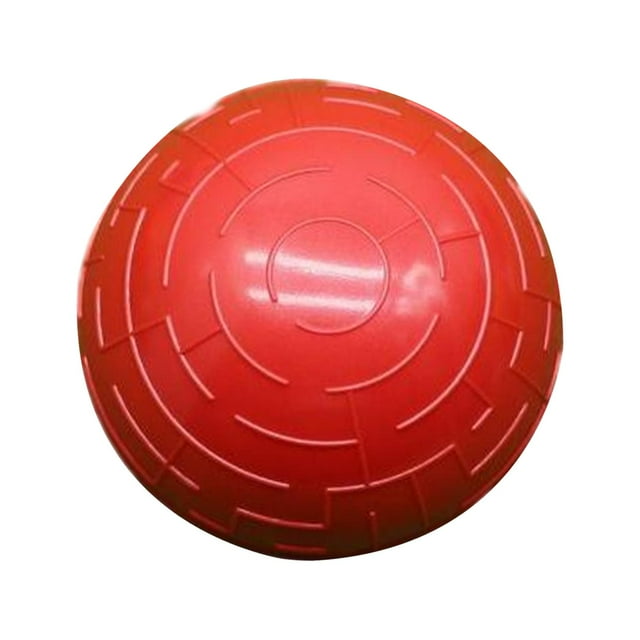 Marche d'Équilibre en Demi-Cercle Durable pour Jeu Intérieur et Extérieur Antidérapante Rouge