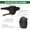 thumbnail image 4 of Professional Knee Pads, Robust Gel Knee Pads, Non-Slip, Strong Double Straps and Adjustable Easy-Fix Clips for Work, Gardening, Carpenters, Flooring, DIY Cleaning, 4 of 7
